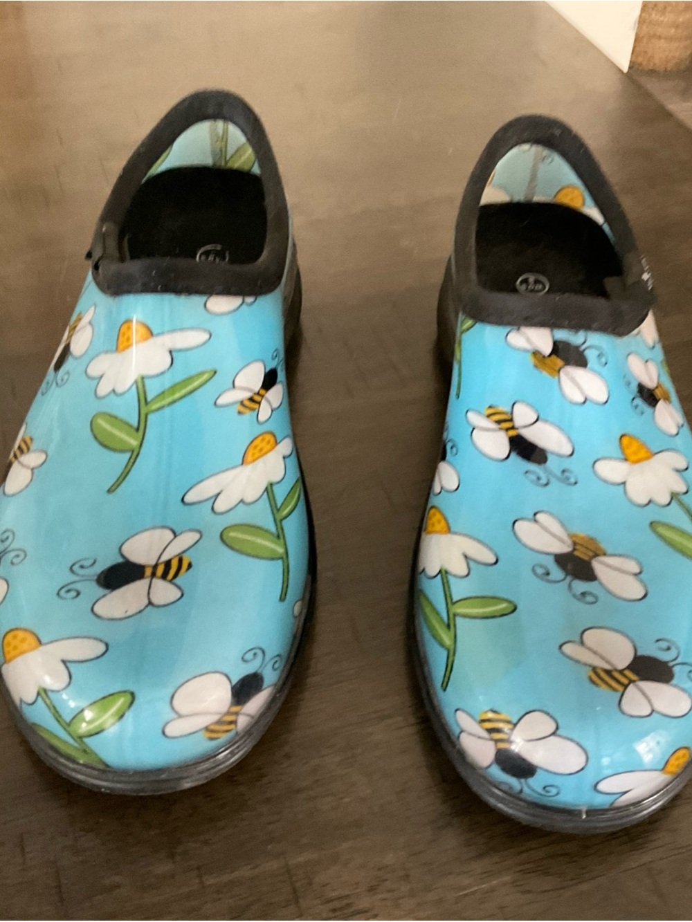 Sloggers Boots Gardening Shoes Womens 8 Slip On Waterproof USA 🐝